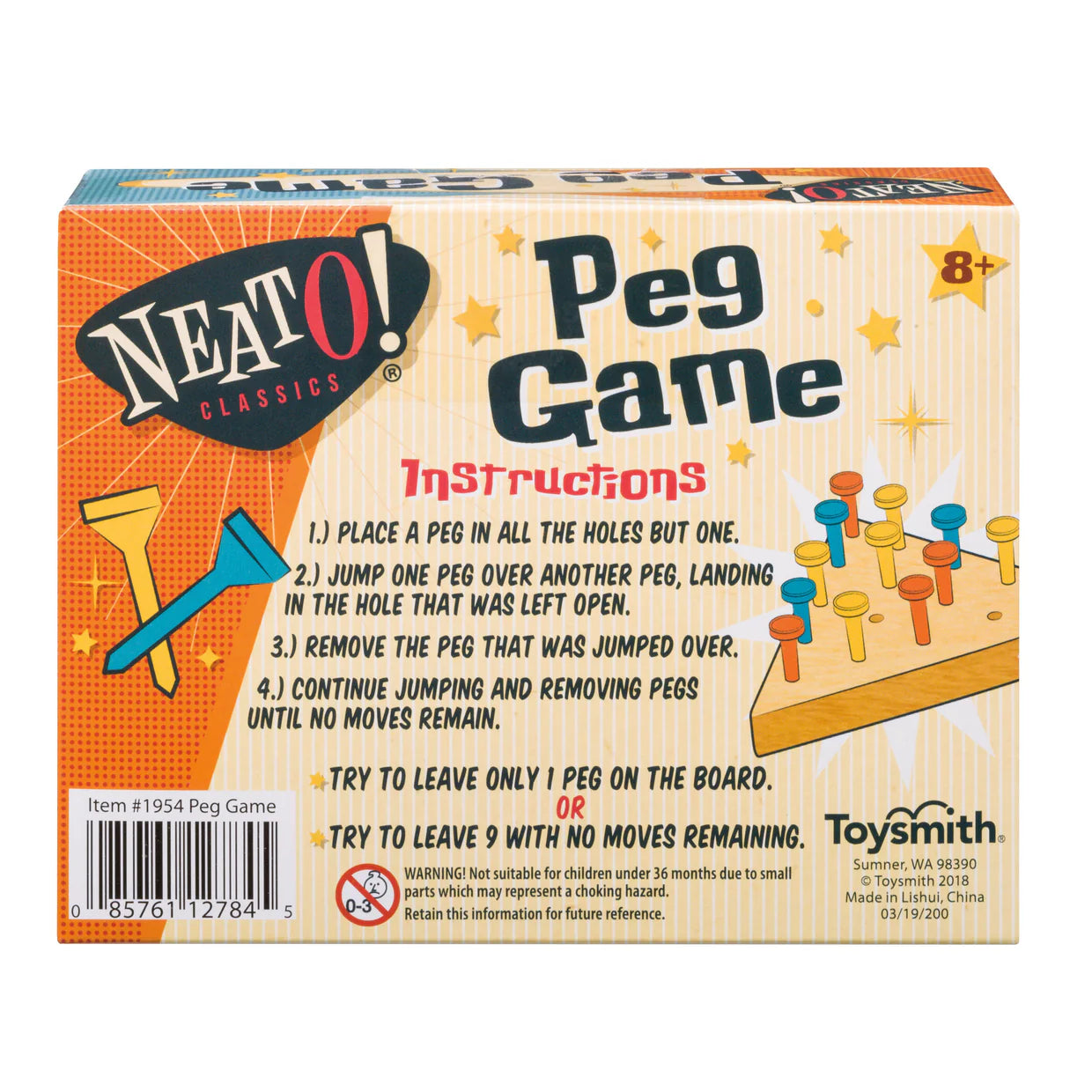Neato! Peg Game - Findlay Rowe Designs