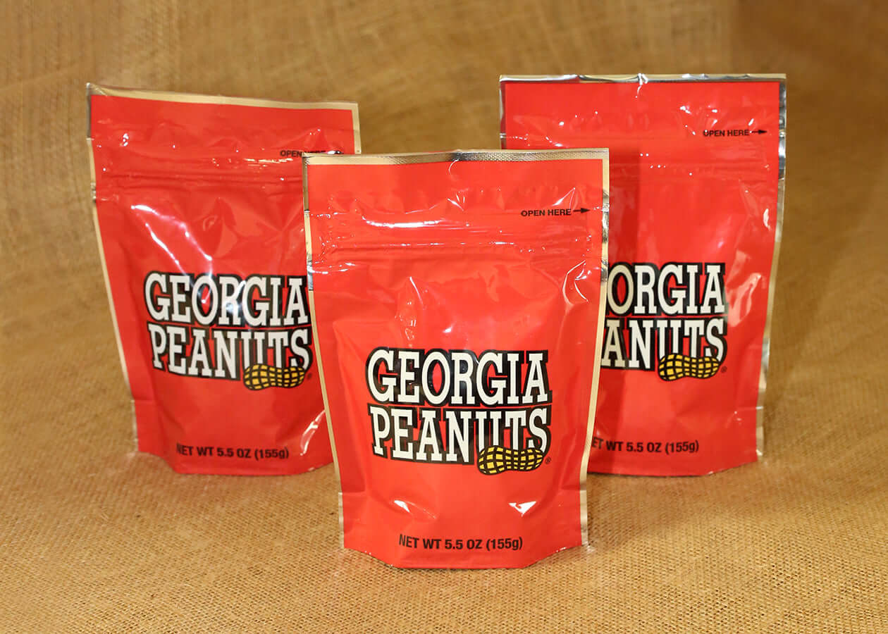 Georgia Peanuts - 5.5 oz Stand-up Bag - Findlay Rowe Designs