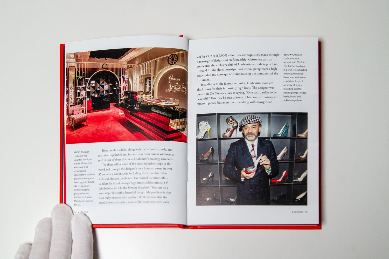 Christian Louboutin アートブック Little Book of Christian Louboutin. The Story of the Iconic Shoe