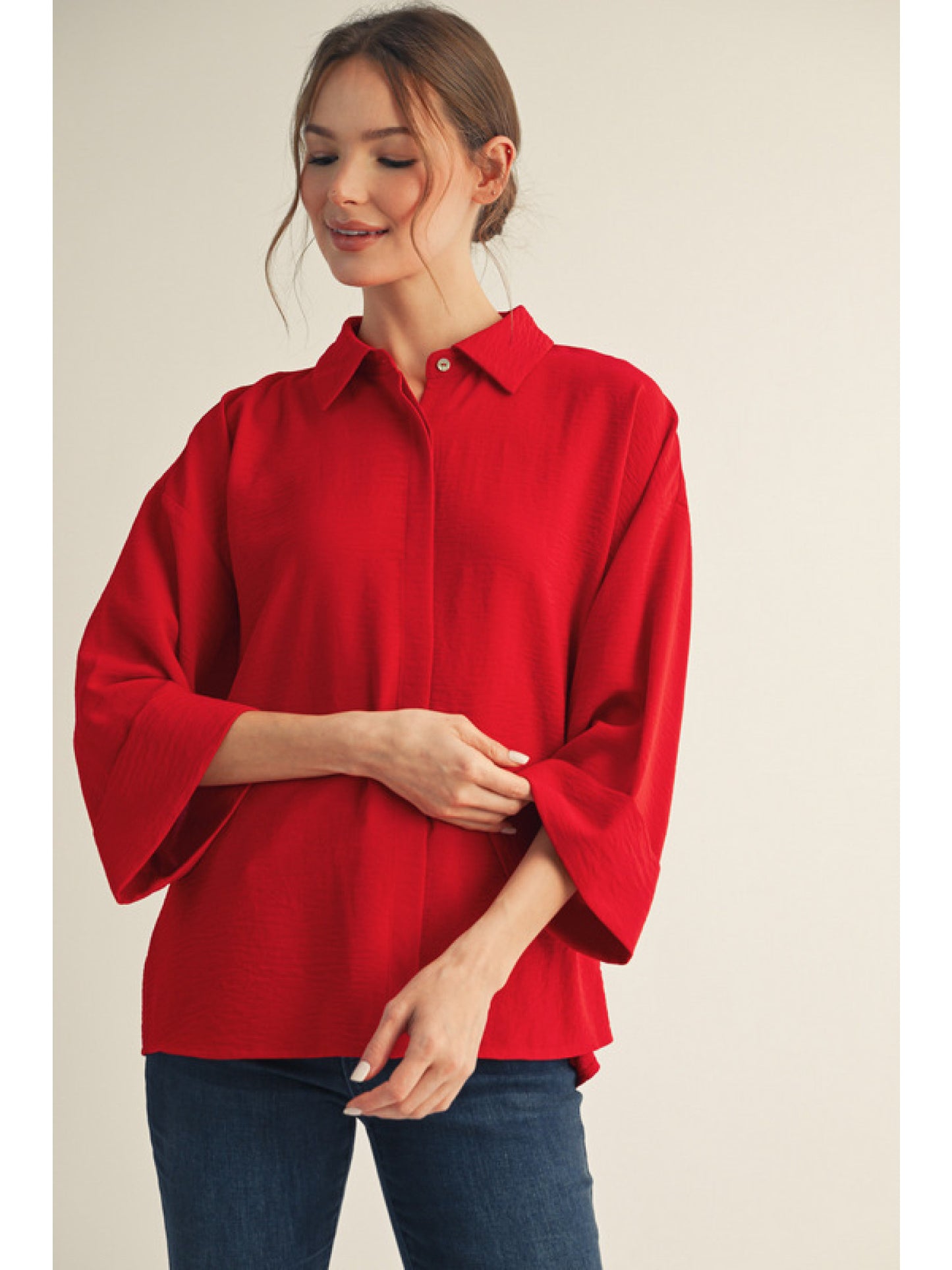 Jodifl - Top - Button Down Collared