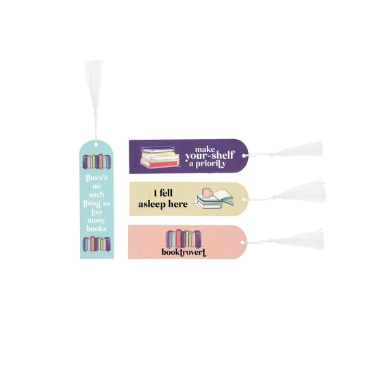 ll Booked Up - Bookmark Gift Set - Set of 4 - Findlay Rowe Designs