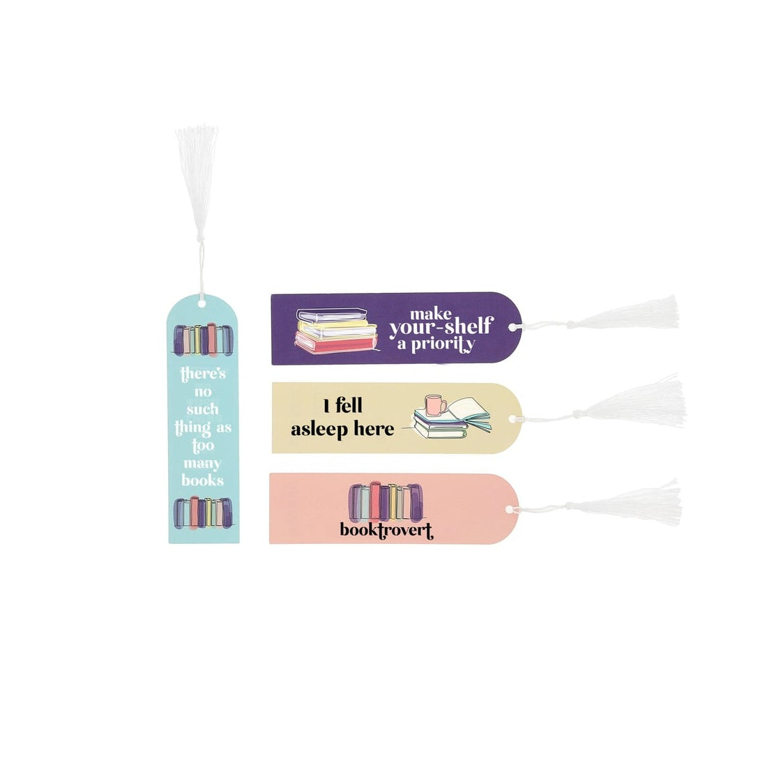 ll Booked Up - Bookmark Gift Set - Set of 4 - Findlay Rowe Designs