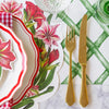 Hester & Cook - Placemat - Die-Cut Amaryllis - Findlay Rowe Designs