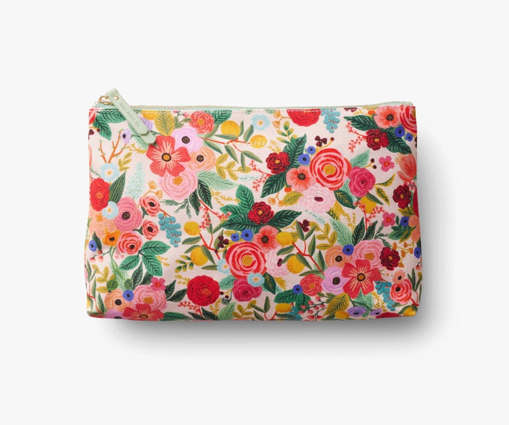 Rifle Paper Co - GARDEN PARTY ZIPPERED POUCH SET - Findlay Rowe Designs