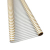 Caspari - Gift Wrap Roll - Club Stripe Reversible -Gold Silver   STORE PICKUP ONLY - Findlay Rowe Designs