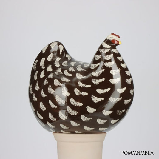 Hen - Medium - Black Speckled White - Findlay Rowe Designs