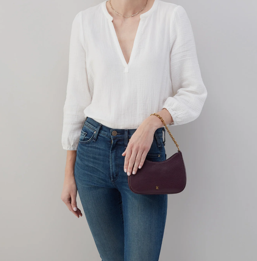 Clearance - HOBO - Rosa Crossbody - Ruby Wine