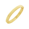 Capucine de Wulf - Bracelet - Cleopatra Oval Hinged Bangle - Gold - Sm Med - Findlay Rowe Designs