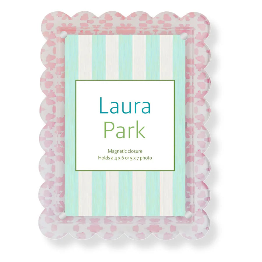 Laura Park - 4x6 Frame - Chintz Rose Acrylic