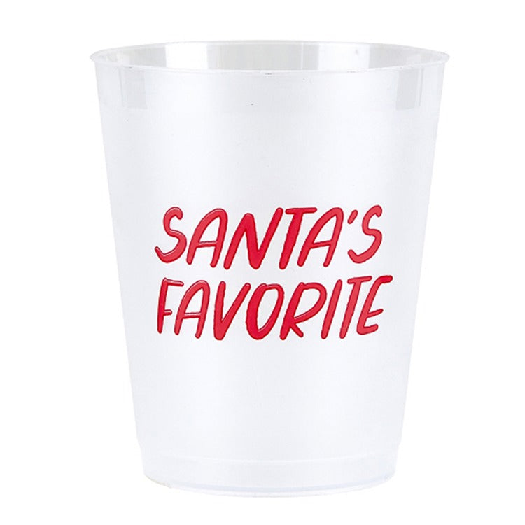 Slant - Frost Party Cups - 16oz - Santa's Favorite
