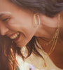 Kendra Scott - Lonnie Beaded Hoop Earrings - Gold - Findlay Rowe Designs