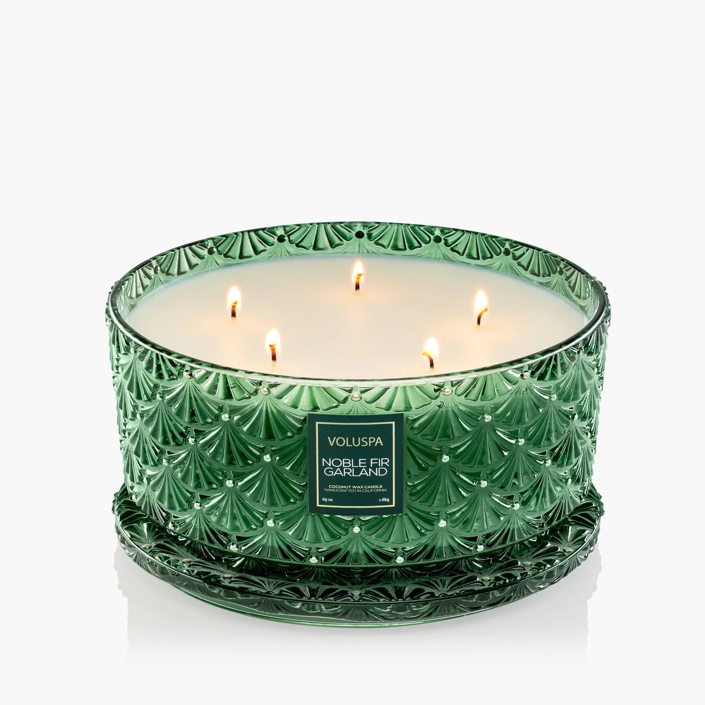 Voluspa - Noble Fir Garland - Centerpiece Candle - Findlay Rowe Designs
