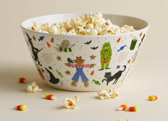 Rifle Paper Co - Melamine Serving Bowl - Halloween Parade - Findlay Rowe Designs