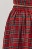 Skirt - Red Plaid Midi