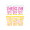Lilly Pulitzer - Pool Cups - Lilly Royal Zoo  - Set 6 - Findlay Rowe Designs