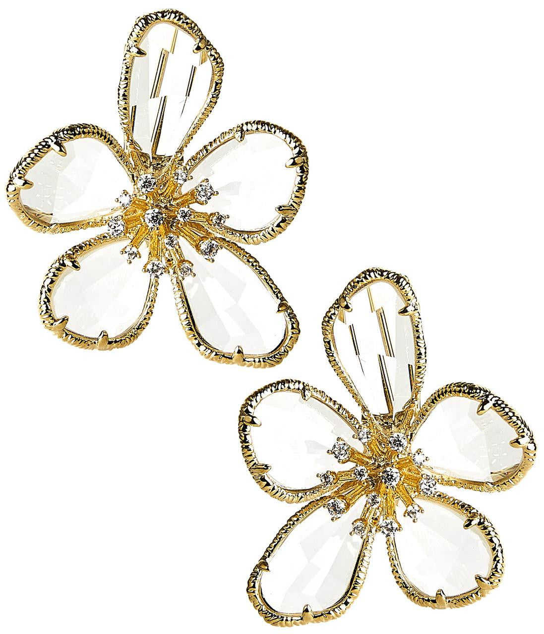 Lisi Lerch - Earring - Sonja - Clear f - Findlay Rowe Designs