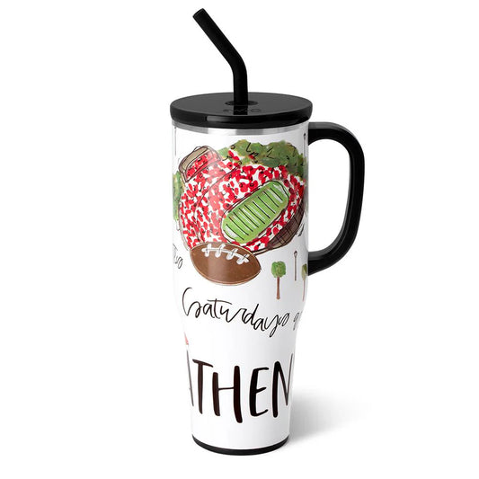 Swig - Mega Mug 40oz - Saturdays in Athens - Findlay Rowe Designs