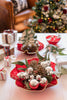 Vietri - Holiday Glass - Small Ruffled Bowl - Red