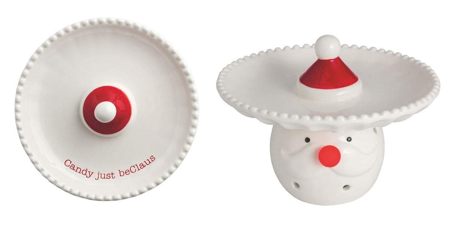 Mud Pie - Christmas Light-Up Candy Tidbit Pedestals