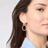 Julie Vos - Earring - Bamboo Doorknocker - Findlay Rowe Designs