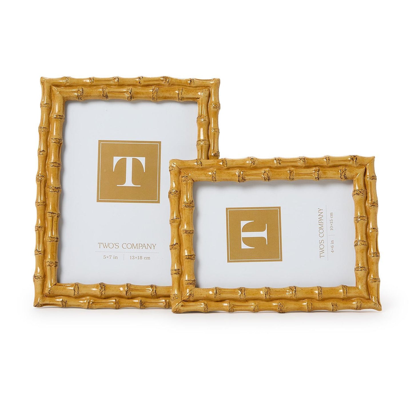 Frame - 4x6 or 5x7 - Blonde Faux Bamboo - Findlay Rowe Designs