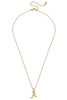 Necklace - Alabama Crimson Tide - 24k Gold Plated Pendant - Findlay Rowe Designs