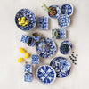 Trinket Tray - Hand-Painted Stoneware Plate - Blue - Findlay Rowe Designs