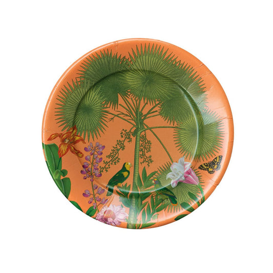 Caspari - Salad Dessert Plates - Paradise Garden Melon - Findlay Rowe Designs