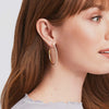 Julie Vos - Juliet Hoop - Turquoise Blue - Medium - Findlay Rowe Designs