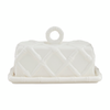 Mud Pie - Butter Dish - Ceramic Bamboo