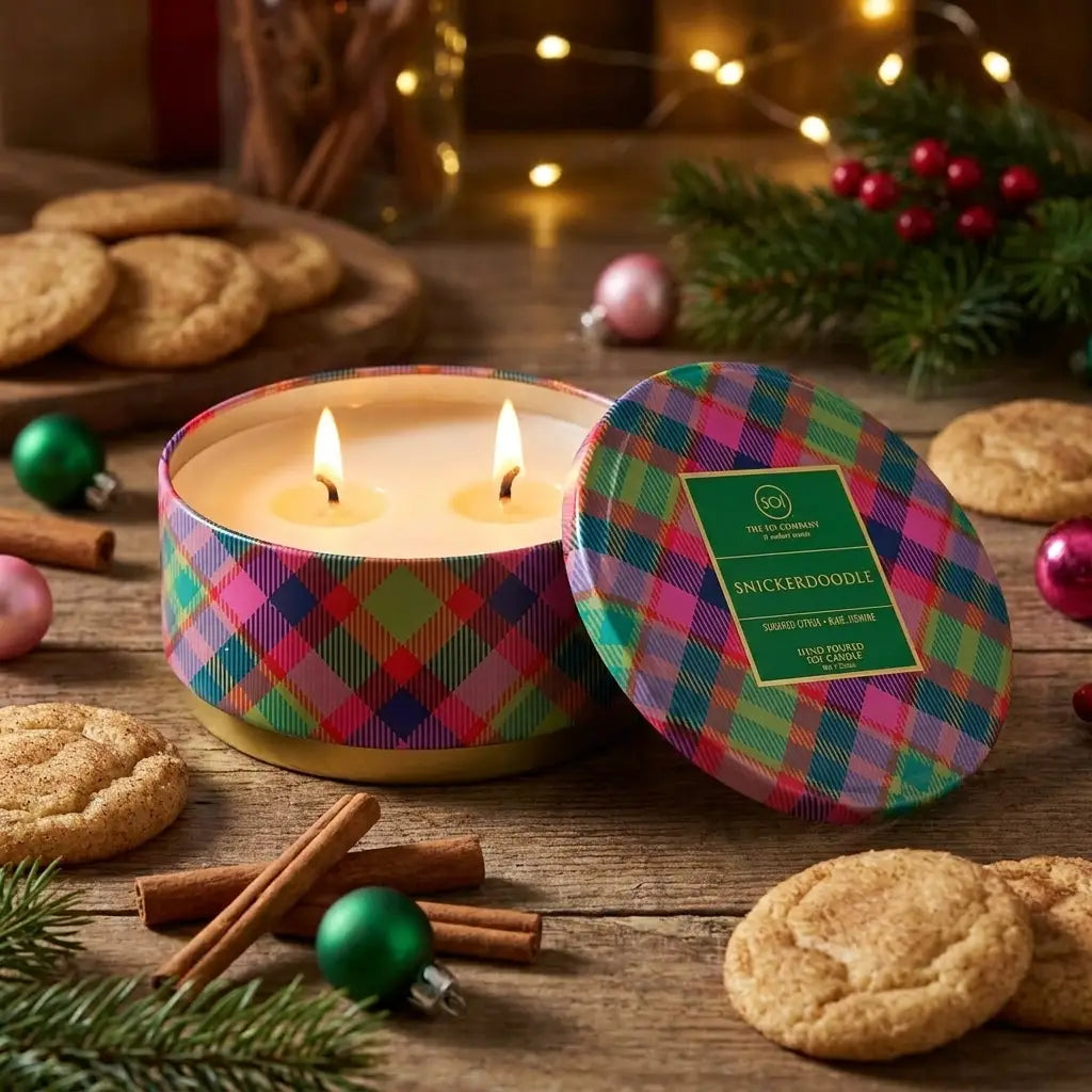 Soi Company - Candle - 12oz Luxe Tin Snickerdoodle