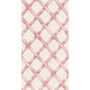 Hester and Cook - Guest Towel Napkin - Pink Lattice - Findlay Rowe Designs