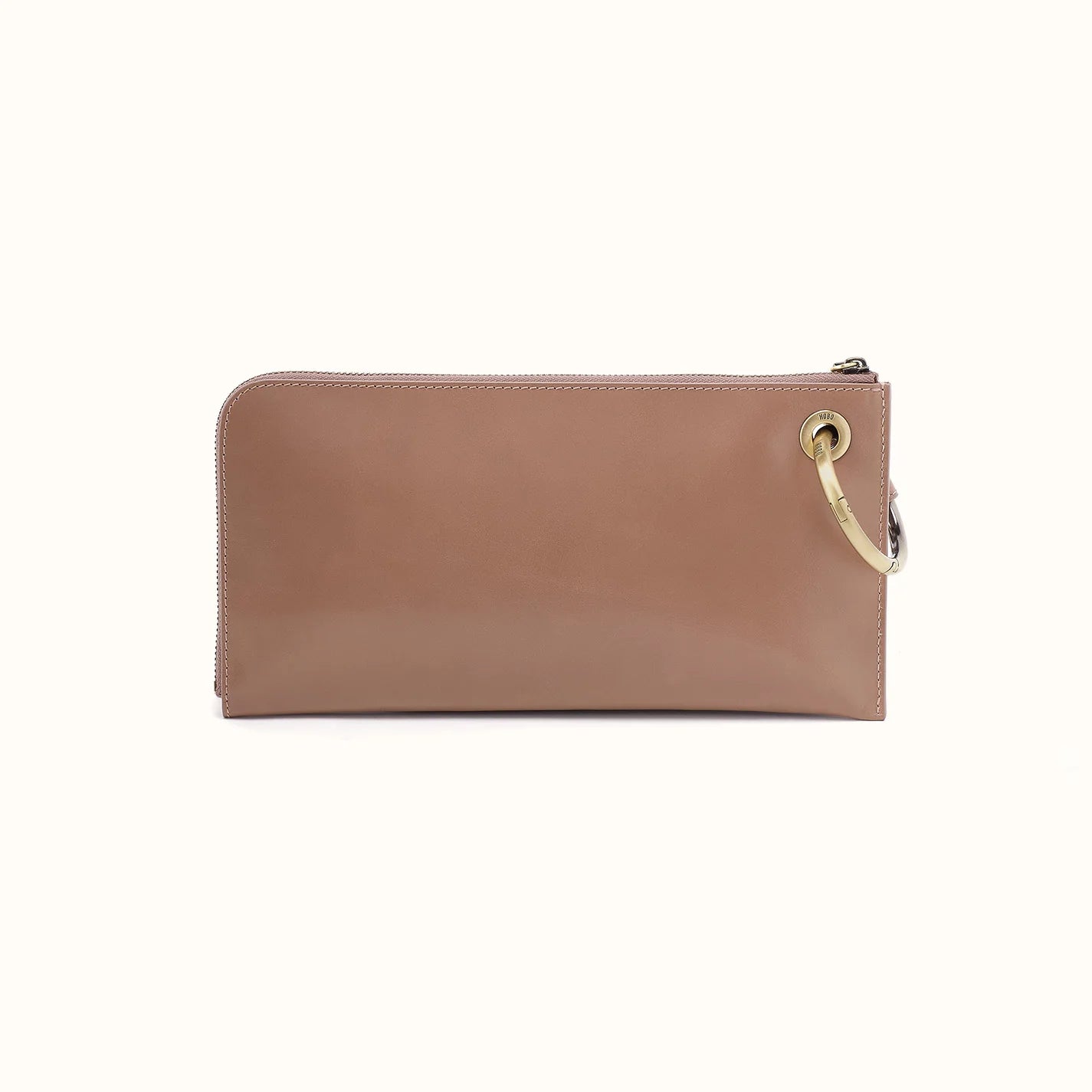 Hobo - Jett Wristlet - Polished Leather - Woodsmoke