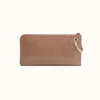 Hobo - Jett Wristlet - Polished Leather - Woodsmoke