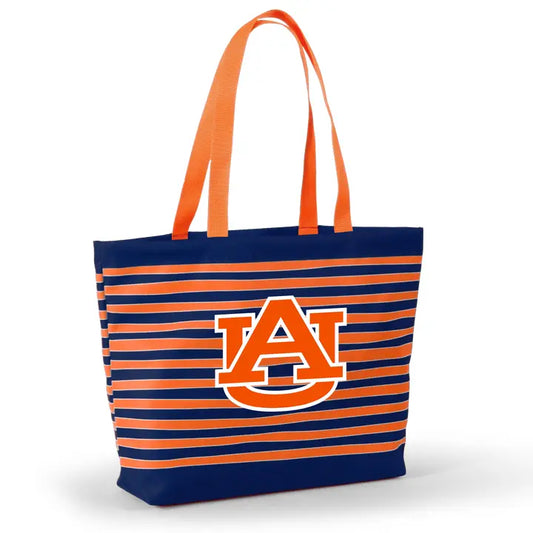 Desden - Tatum Tote Wavy Striped Tote - Auburn