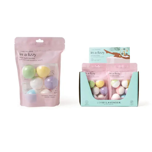 Lemon Lavender - In A Fizzy - Mini Bath Bombs - Findlay Rowe Designs