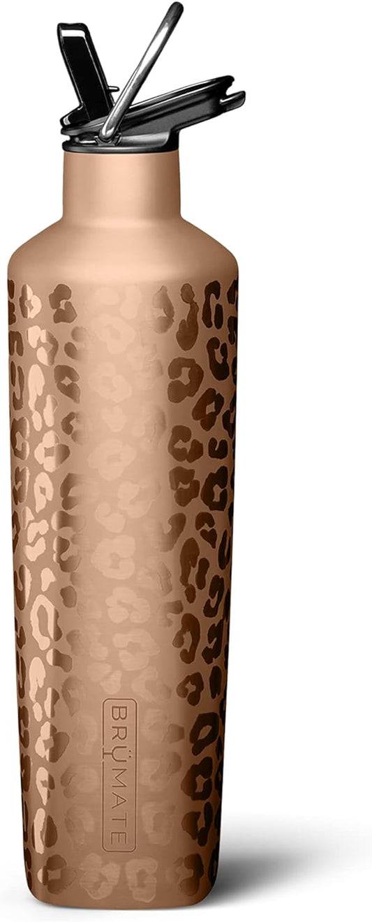 BrüMate ReHydration - 25oz Rehydration  Gold Leopard