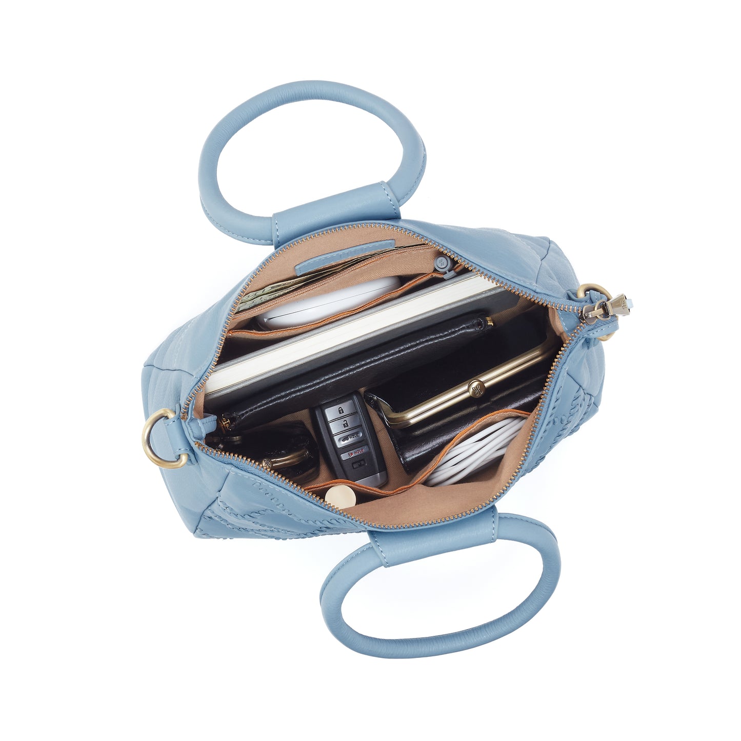 Hobo - Sheila Medium Satchel - Bluebell - Findlay Rowe Designs