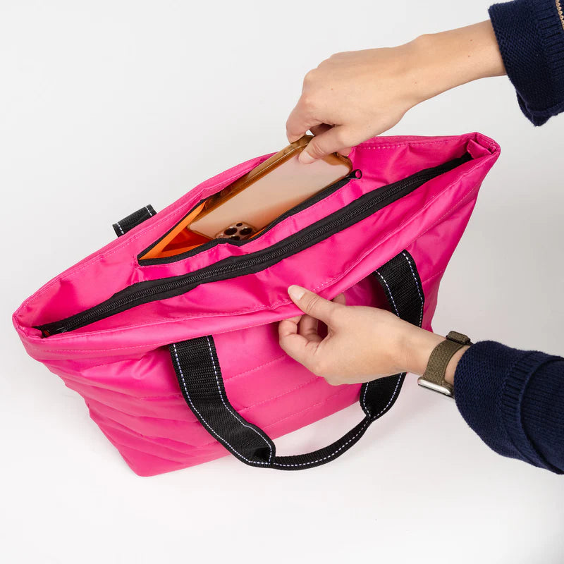Scout - Layover Tote - Pink Puffer - Findlay Rowe Designs