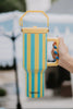 Katydid - Tumbler 40oz - Cabana Stripe - Findlay Rowe Designs