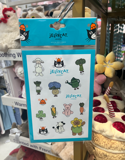 Jellycat - Sticker Sheet - Findlay Rowe Designs