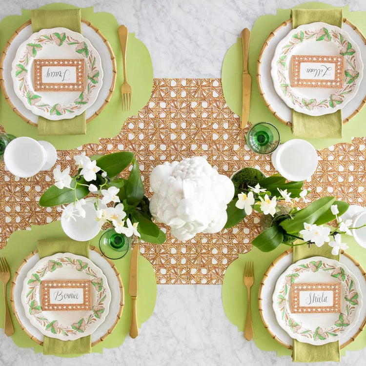 Hester & Cook - Table Runner - Rattan Weave