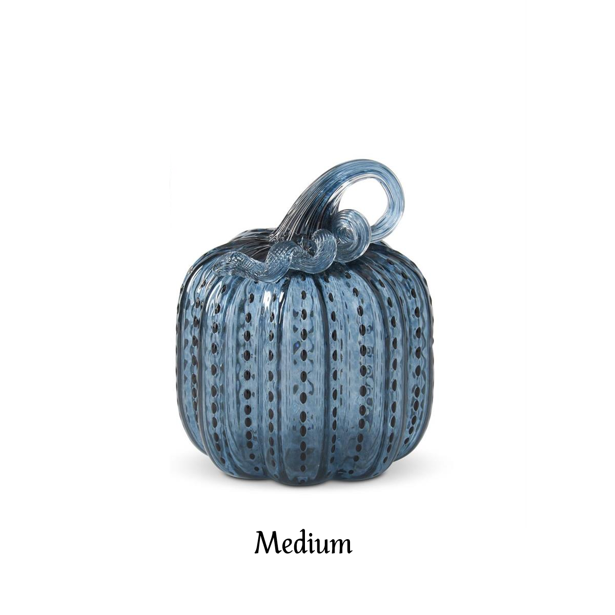 Pumpkins - Speckled Glass - Blue