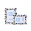 4x6 or 5x7 Hydrangea Hand-Painted Enamel Frame