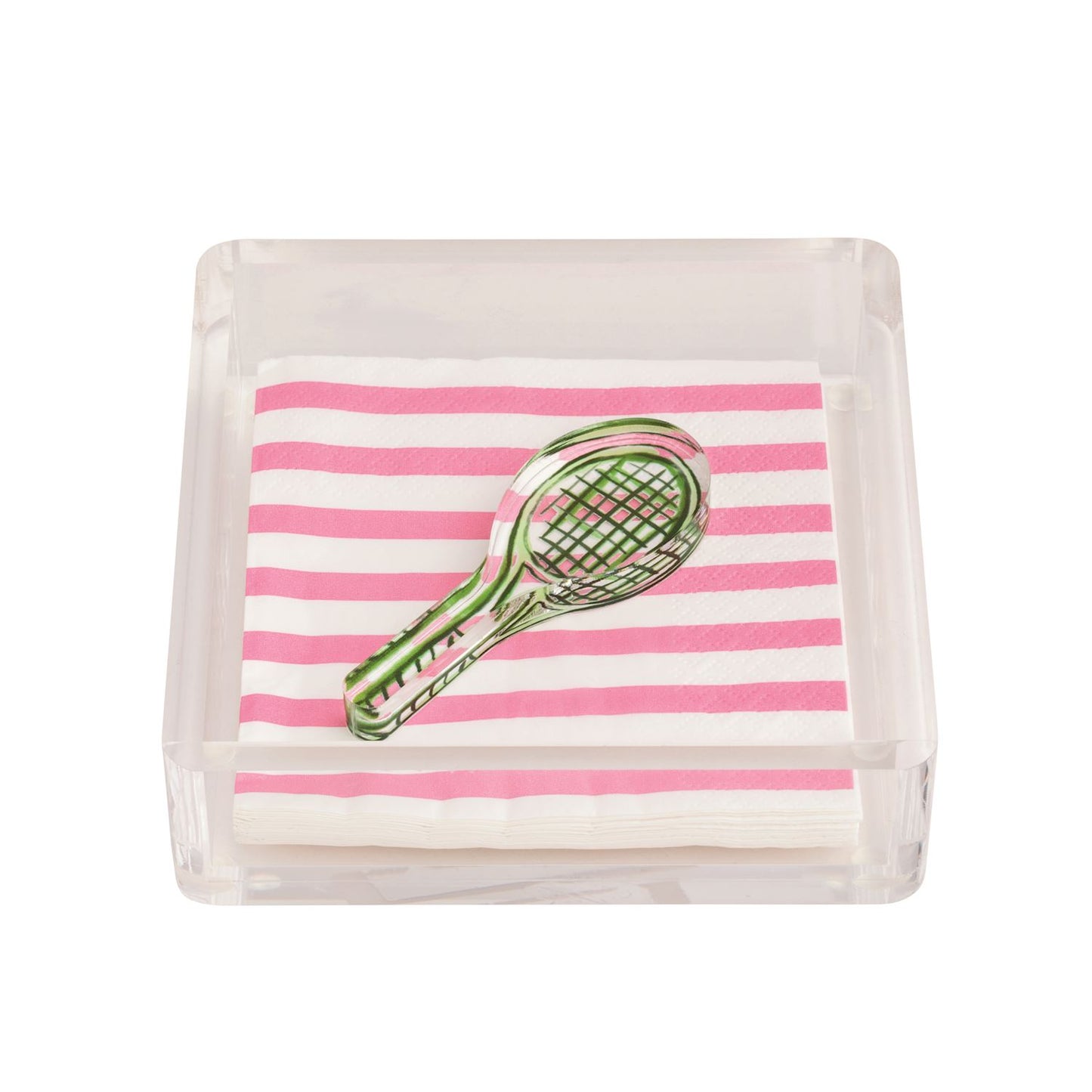 Mud Pie - Cocktail Napkin Set - Tennis - Findlay Rowe Designs