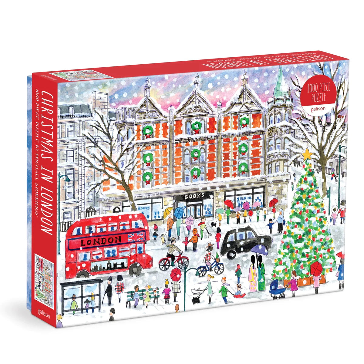 Michael Storrings - Christmas in London 1000 Piece Puzzle - Findlay Rowe Designs