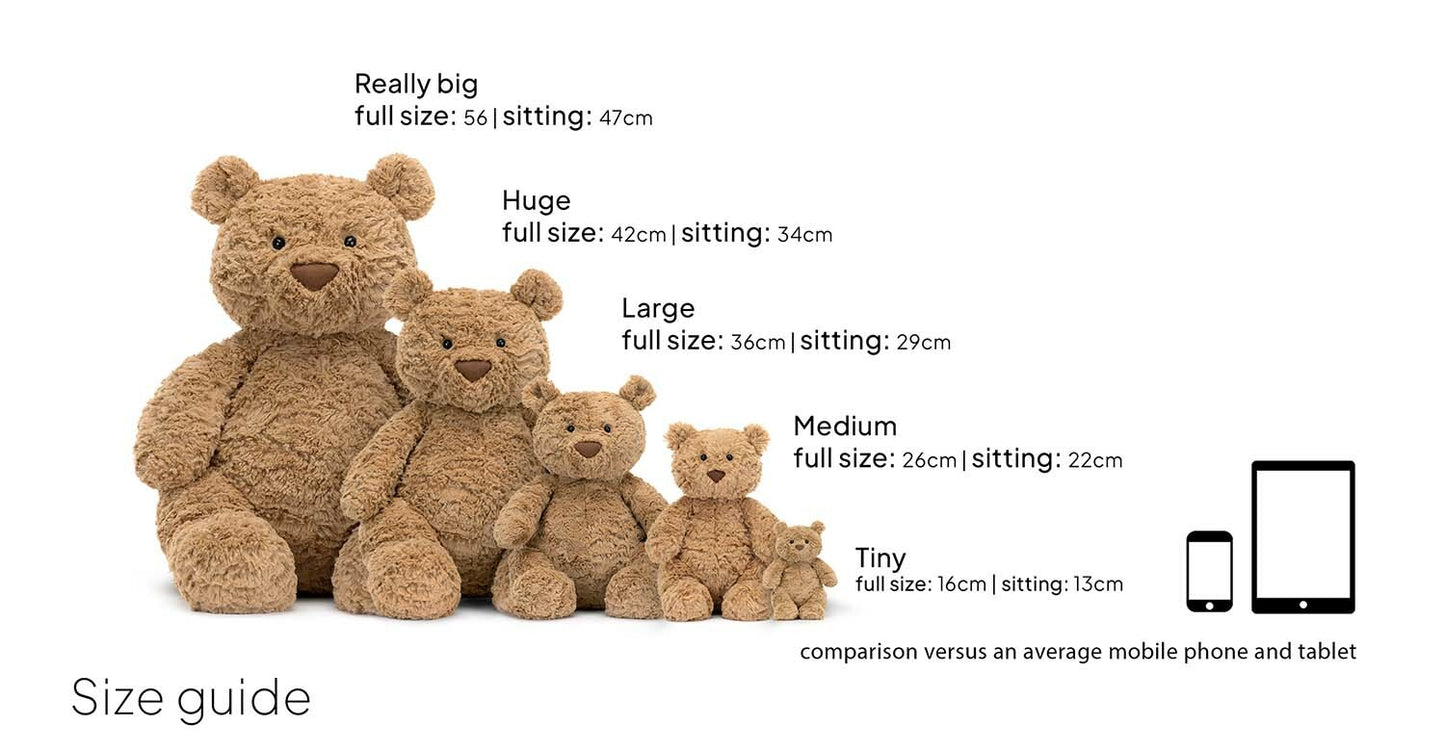Jellycat - Leola Bear - Large - Findlay Rowe Designs