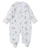 Kissy Kissy- Rather Be Fishing Zip Footie - Findlay Rowe Designs