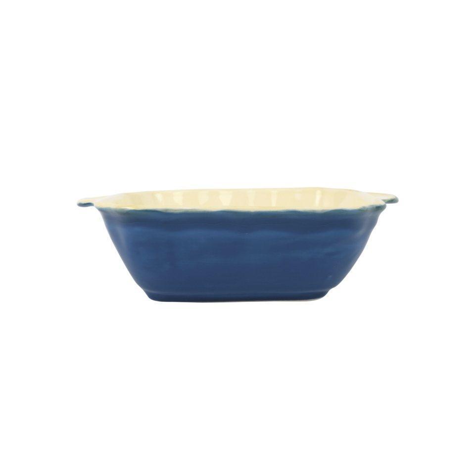Vietri - Italian Bakers - Medium Square Bakers - Blue