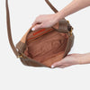 Hobo - Fern Foldover Messenger - Dark Elm - Findlay Rowe Designs